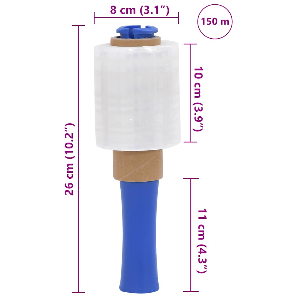 Stretch Fólie 50 Ks, Průhledná, 23 Μm,