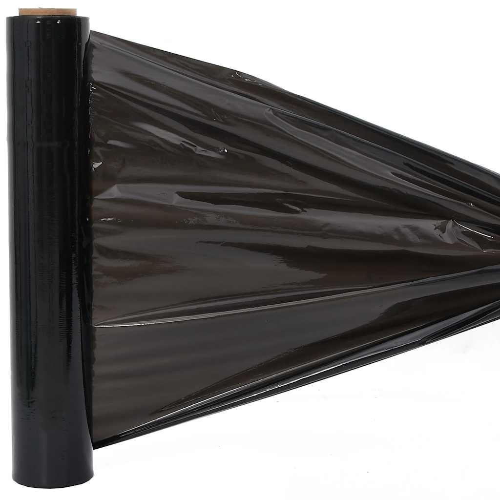 Stretch Fólie 2 Ks Černá 17 Μm 50 Cm X 300 M