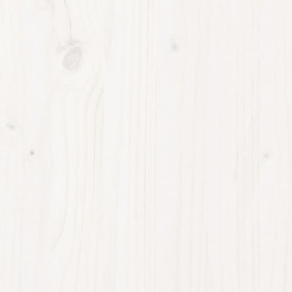 Postel Bez Matrace Bílá 135 X 190 Cm Masivní Borovice