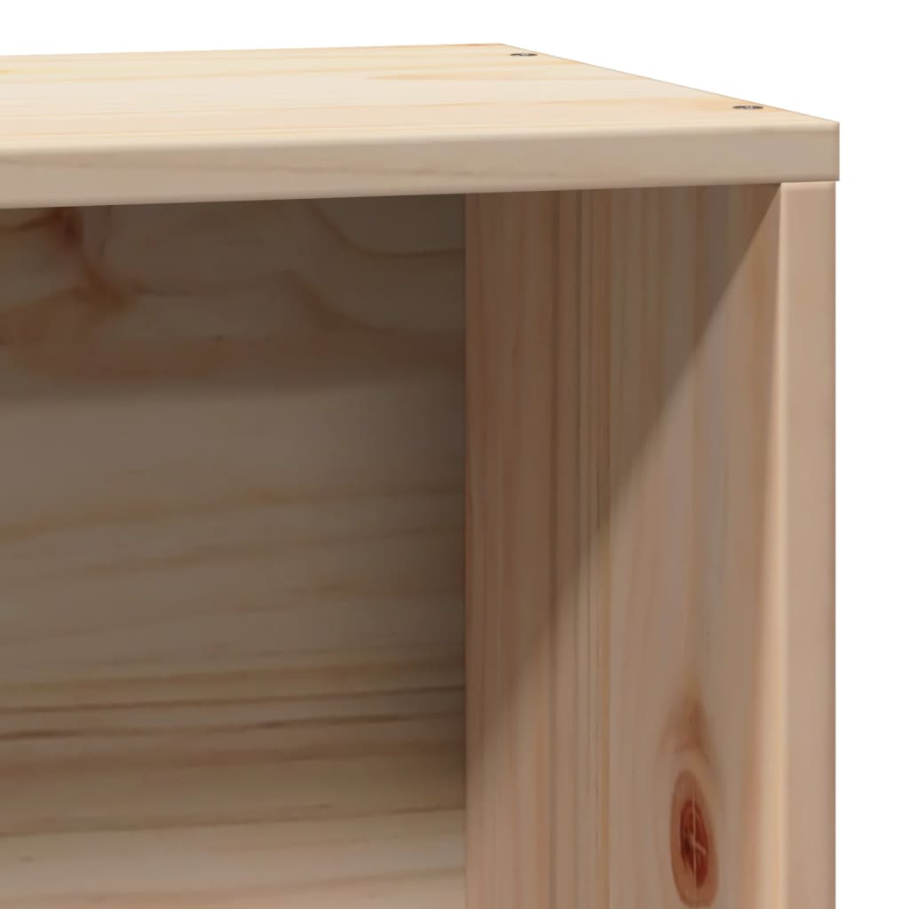 Postel Bez Matrace Masivní Borovice