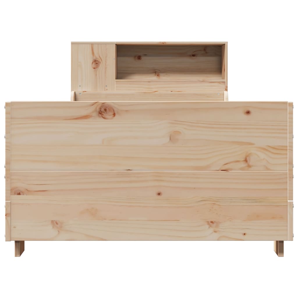 Postel Bez Matrace 100 X 200 Cm Masivní Borovice