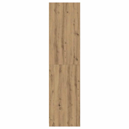 Šatní Skříň Dub Artisan 100 X 50 X 200 Cm Kompozitní Dřevo