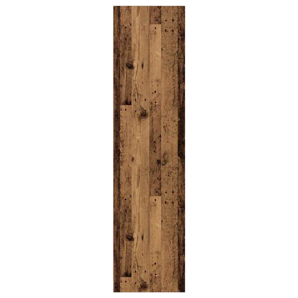 Šatní Skříň Old Wood 100 X 50 X 200 Cm Kompozitní Dřevo
