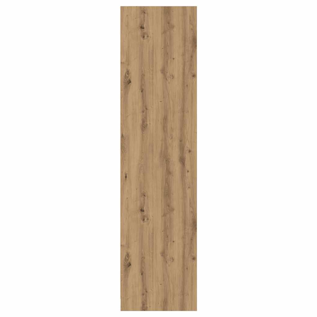 Šatní Skříň Dub Artisan 100 X 50 X 200 Cm Kompozitní Dřevo