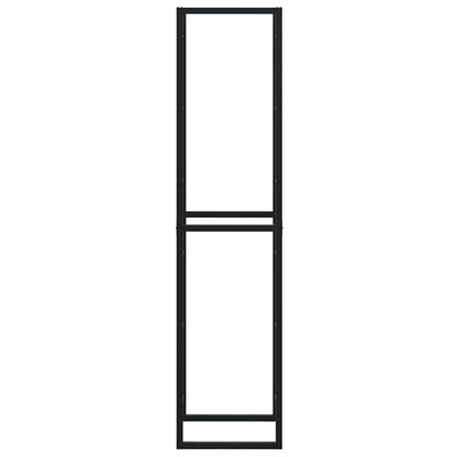 Stojan Na Palivové Dřevo Černý Ocel