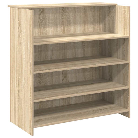 Recepční Stůl Dub Sonoma 100X50X103,5 Cm, Konstrukční Dřevo