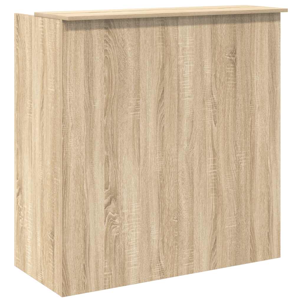 Recepční Stůl Dub Sonoma 100X50X103,5 Cm, Konstrukční Dřevo