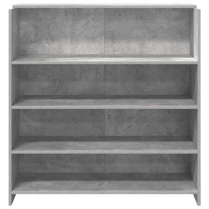 Recepční Stůl Betonově Šedý 100X50X103,5 Cm Kompozitní Dřevo