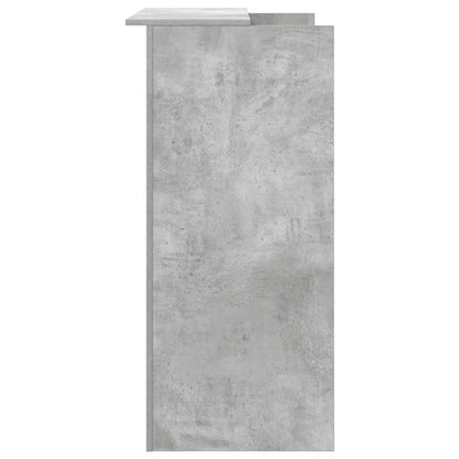 Recepční Stůl Betonově Šedý 100X50X103,5 Cm Kompozitní Dřevo