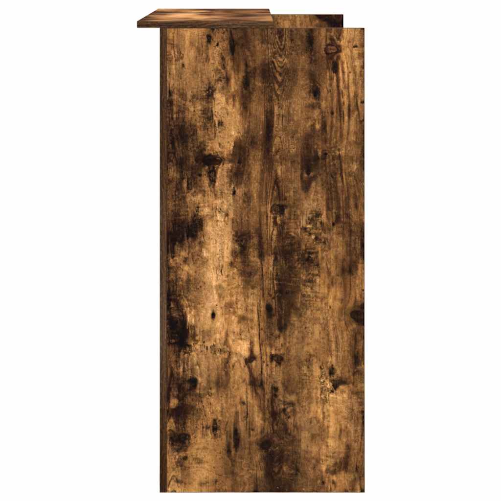 Recepční Stůl Kouřový Dub 100X50X103,5 Cm Kompozitní Dřevo