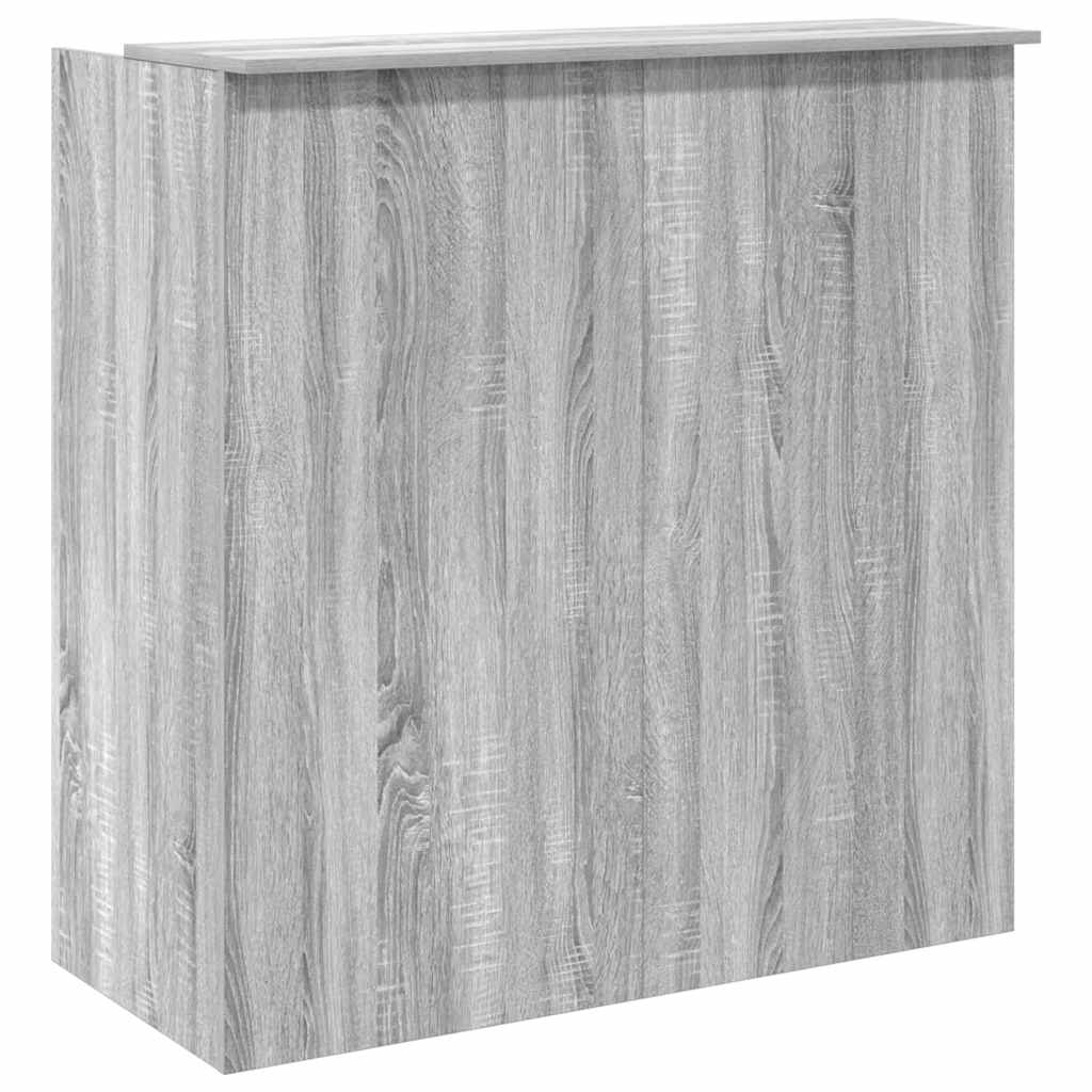 Recepční Stůl Šedý Sonoma 100X50X103,5 Cm Kompozitní Dřevo