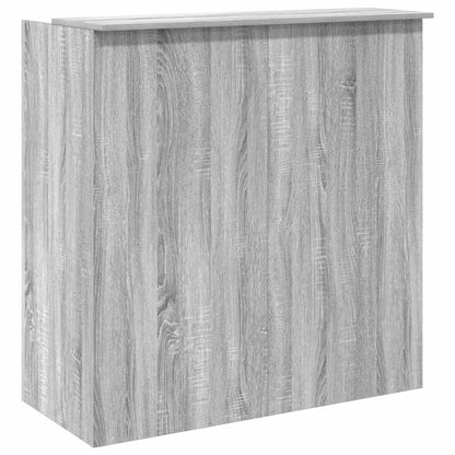 Recepční Stůl Šedý Sonoma 100X50X103,5 Cm Kompozitní Dřevo