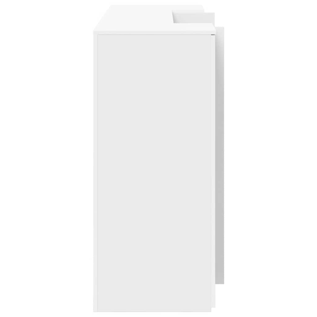 Recepční Stůl Bílý 180X50X103,5 Cm Kompozitní Dřevo