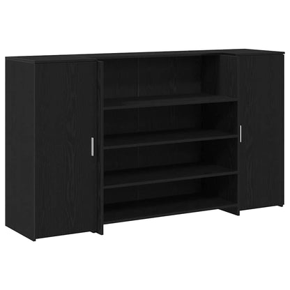 Recepční Stůl Černý Dub 180 X 50 X 103,5 Cm, Konstrukční Dřevo