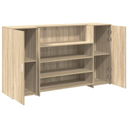 Recepční Stůl Dub Sonoma 180X50X103,5 Cm Kompozitní Dřevo