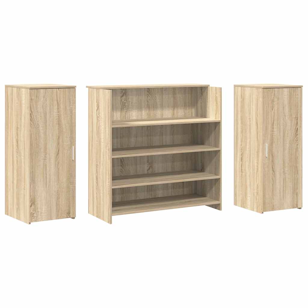 Recepční Stůl Dub Sonoma 180X50X103,5 Cm Kompozitní Dřevo