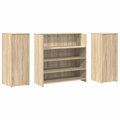 Recepční Stůl Dub Sonoma 180X50X103,5 Cm Kompozitní Dřevo