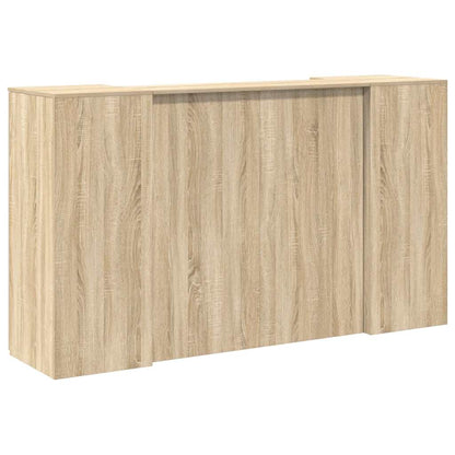 Recepční Stůl Dub Sonoma 180X50X103,5 Cm Kompozitní Dřevo