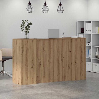 Recepční Stůl Dub Artisan 180X50X103,5 Cm Kompozitní Dřevo