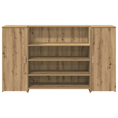 Recepční Stůl Dub Artisan 180X50X103,5 Cm Kompozitní Dřevo