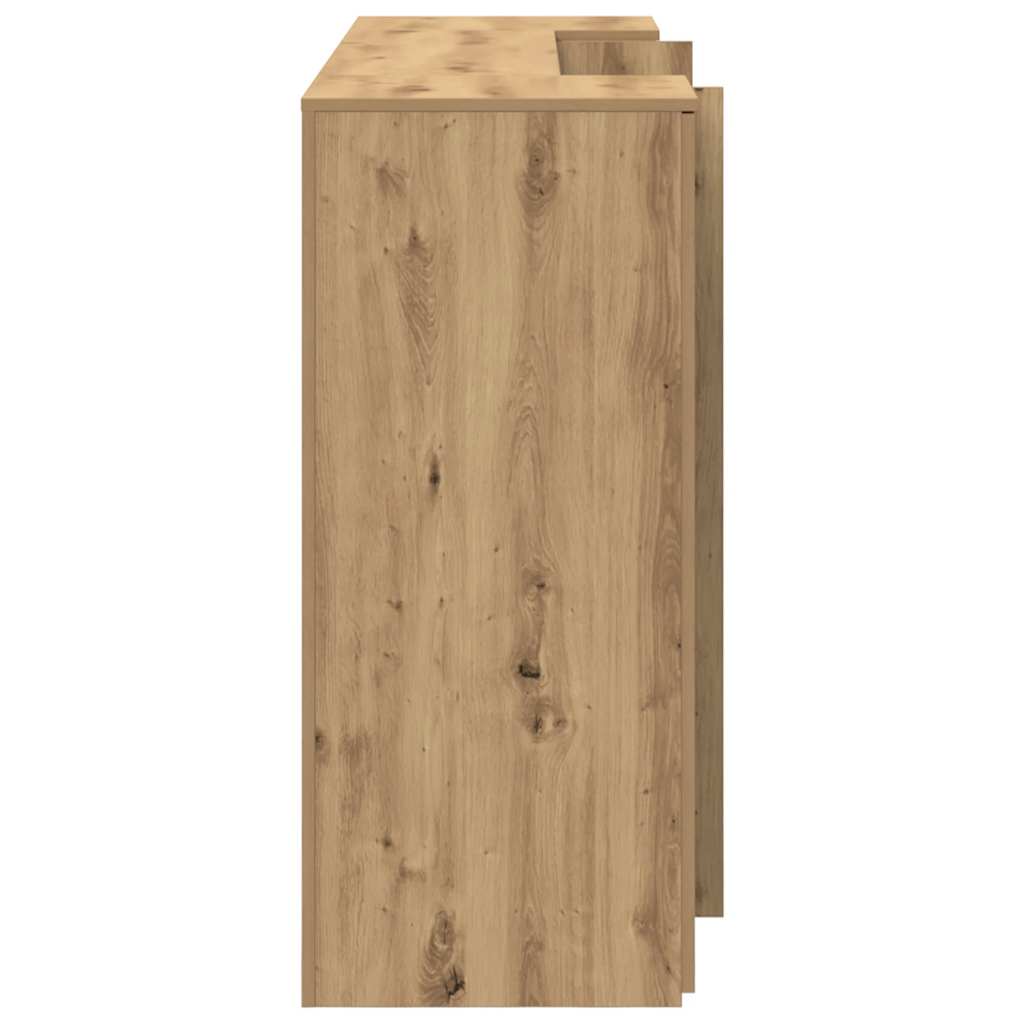 Recepční Stůl Dub Artisan 180X50X103,5 Cm Kompozitní Dřevo