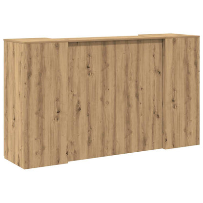 Recepční Stůl Dub Artisan 180X50X103,5 Cm Kompozitní Dřevo