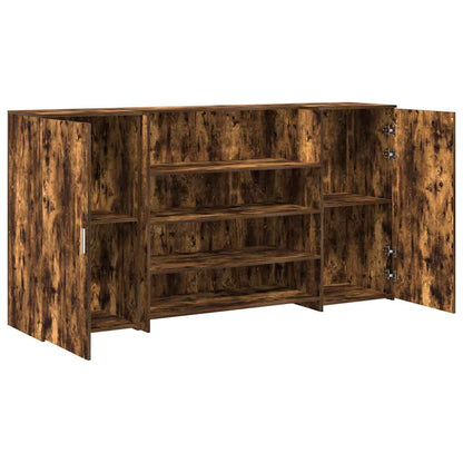 Recepční Stůl Kouřový Dub 200X50X103,5 Cm Kompozitní Dřevo