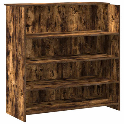 Recepční Stůl Kouřový Dub 200X50X103,5 Cm Kompozitní Dřevo