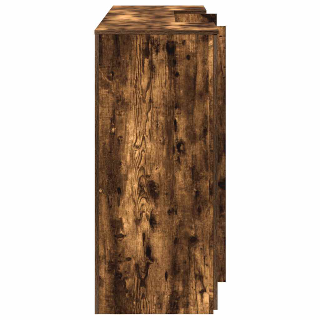 Recepční Stůl Kouřový Dub 200X50X103,5 Cm Kompozitní Dřevo