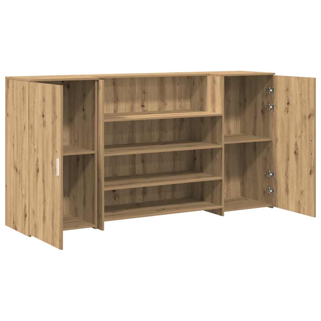 Recepční Stůl Dub Artisan 200X50X103,5 Cm Kompozitní Dřevo