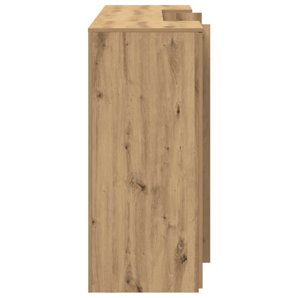 Recepční Stůl Dub Artisan 200X50X103,5 Cm Kompozitní Dřevo