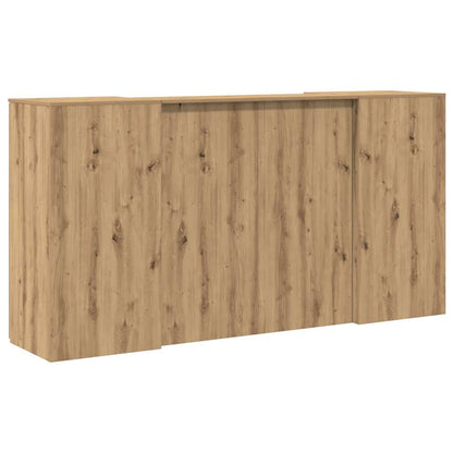 Recepční Stůl Dub Artisan 200X50X103,5 Cm Kompozitní Dřevo