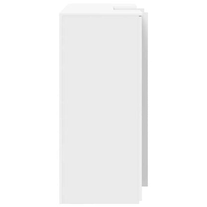Recepční Stůl Bílý 135X50X103,5 Cm Kompozitní Dřevo