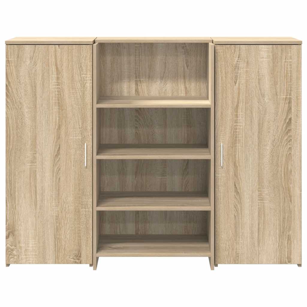 Recepční Stůl Dub Sonoma 135X50X103,5 Cm Kompozitní Dřevo