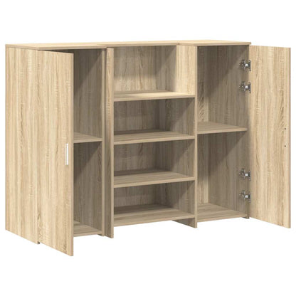 Recepční Stůl Dub Sonoma 135X50X103,5 Cm Kompozitní Dřevo