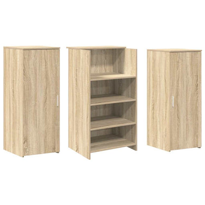Recepční Stůl Dub Sonoma 135X50X103,5 Cm Kompozitní Dřevo