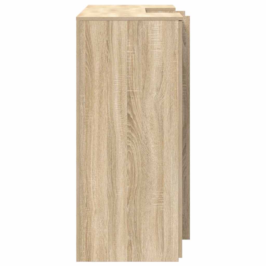 Recepční Stůl Dub Sonoma 135X50X103,5 Cm Kompozitní Dřevo