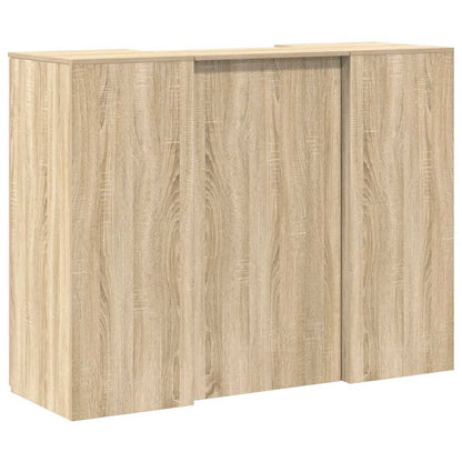 Recepční Stůl Dub Sonoma 135X50X103,5 Cm Kompozitní Dřevo