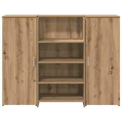 Recepční Stůl Dub Artisan 135X50X103,5 Cm Kompozitní Dřevo