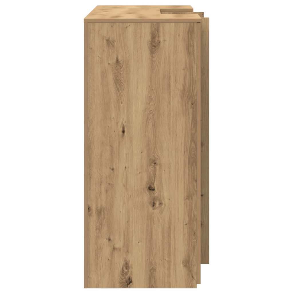 Recepční Stůl Dub Artisan 135X50X103,5 Cm Kompozitní Dřevo