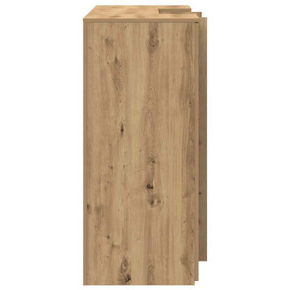 Recepční Stůl Dub Artisan 135X50X103,5 Cm Kompozitní Dřevo