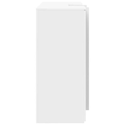 Recepční Stůl Bílý 155X50X103,5 Cm Kompozitní Dřevo