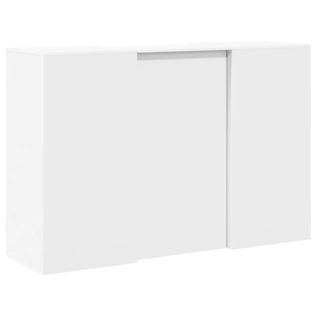 Recepční Stůl Bílý 155X50X103,5 Cm Kompozitní Dřevo