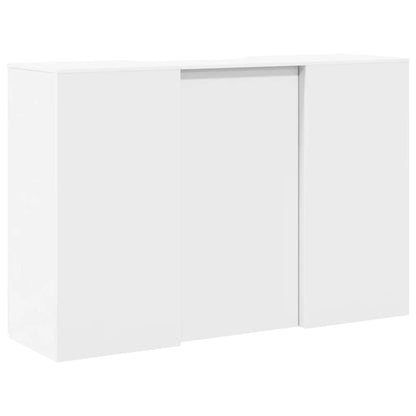 Recepční Stůl Bílý 155X50X103,5 Cm Kompozitní Dřevo