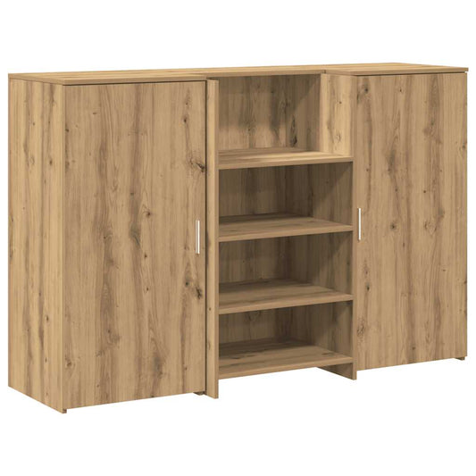 Recepční Stůl Dub Artisan 155X50X103,5 Cm Kompozitní Dřevo