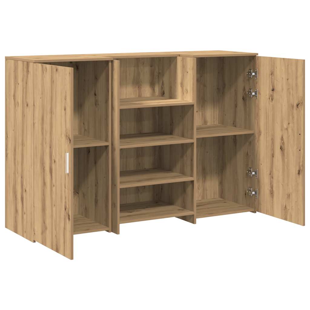 Recepční Stůl Dub Artisan 155X50X103,5 Cm Kompozitní Dřevo