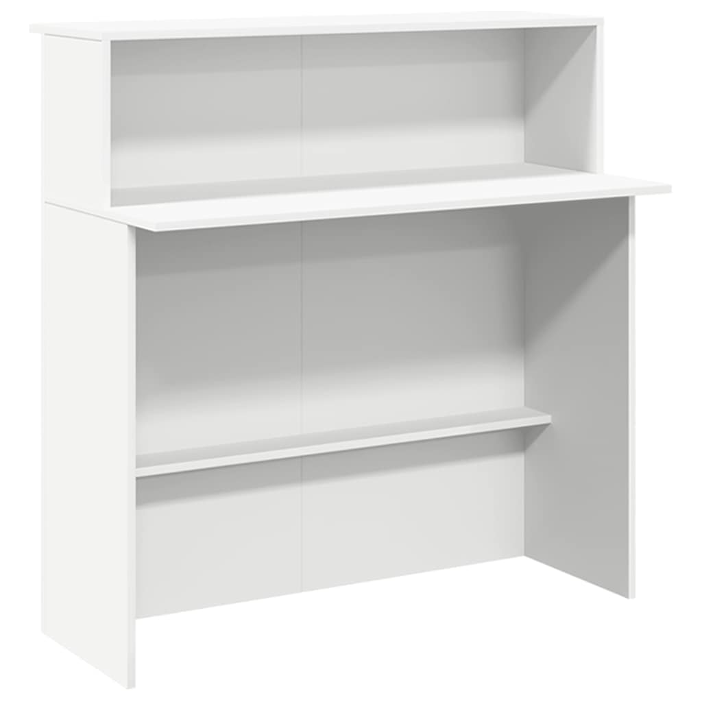 Recepční Stůl Bílý 180X50X103,5 Cm Kompozitní Dřevo
