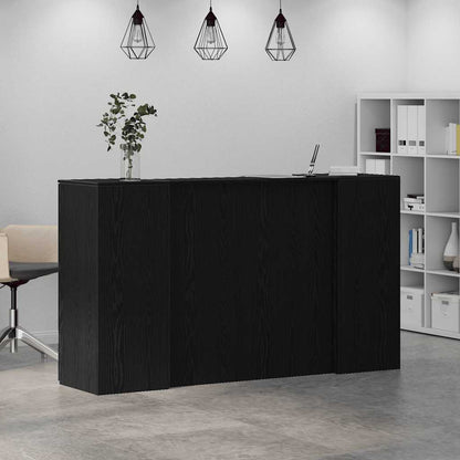 Recepční Stůl Černý Dub 180 X 50 X 103,5 Cm, Konstrukční Dřevo