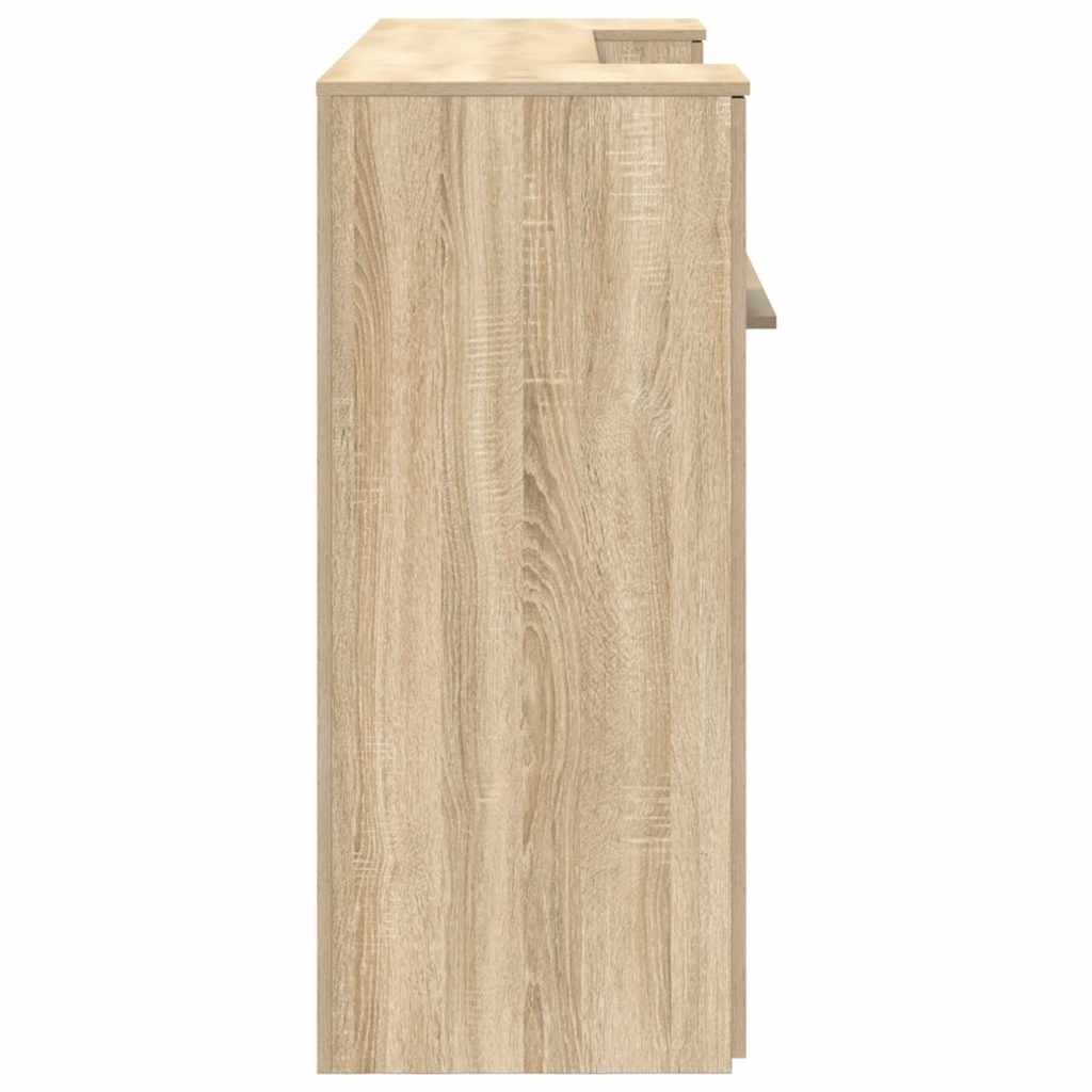 Recepční Stůl Dub Sonoma 180X50X103,5 Cm Kompozitní Dřevo