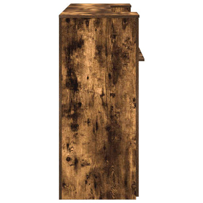 Recepční Stůl Kouřový Dub 180X50X103,5 Cm Kompozitní Dřevo